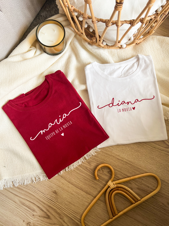 CAMISETA DESPEDIDA SOLTERA ALARGADO