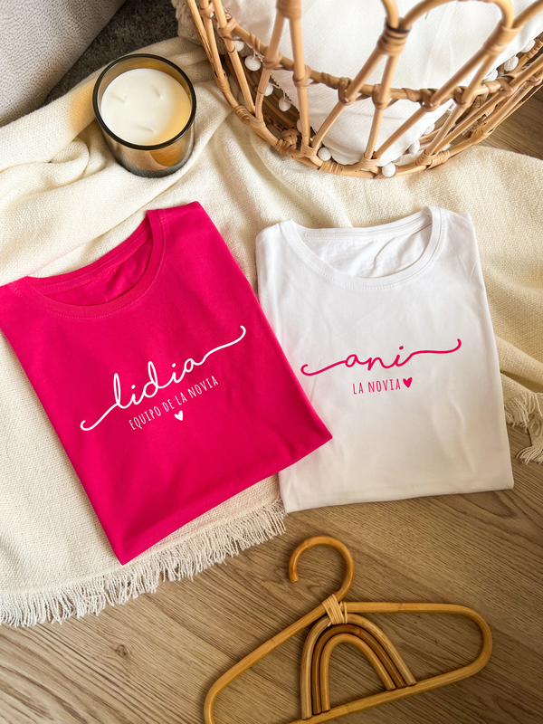 CAMISETA DESPEDIDA SOLTERA ALARGADO