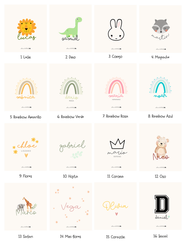 PACK VUELTA AL COLE PERSONALIZADO - Ohana Details