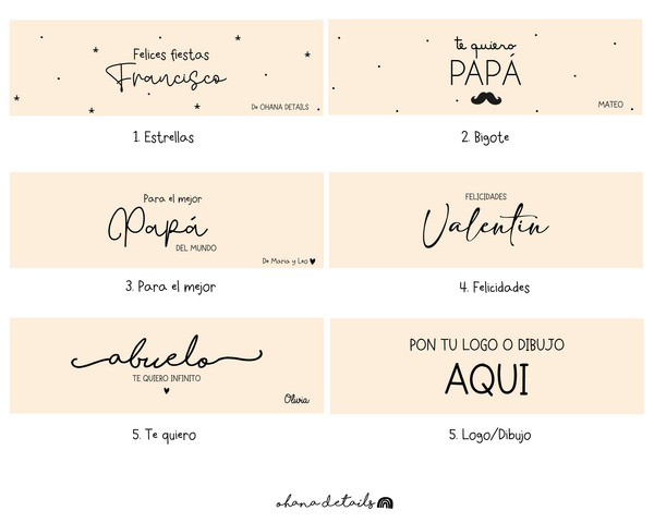 CAJA BOTELLA DE VINO PERSONALIZADA