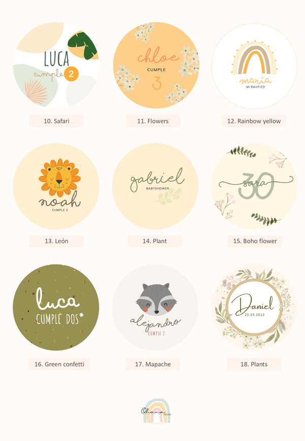 CAJITA COLORES PERSONALIZADA