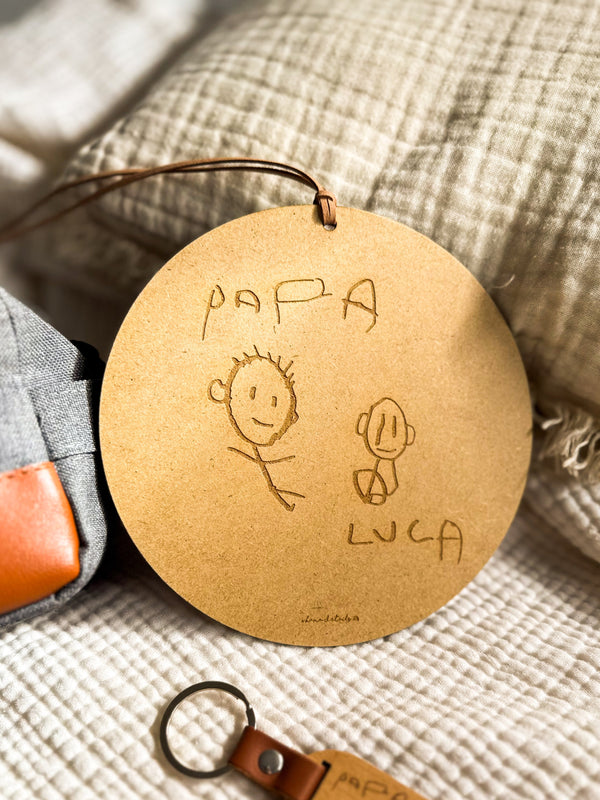 PLACA REDONDA DIBUJO