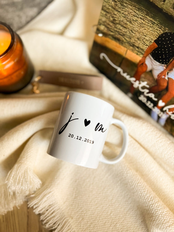 TAZA INICIALES AMOR