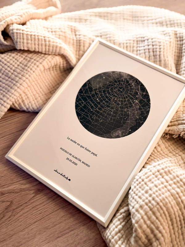 LÁMINA MAPA ESTELAR PAPÁ