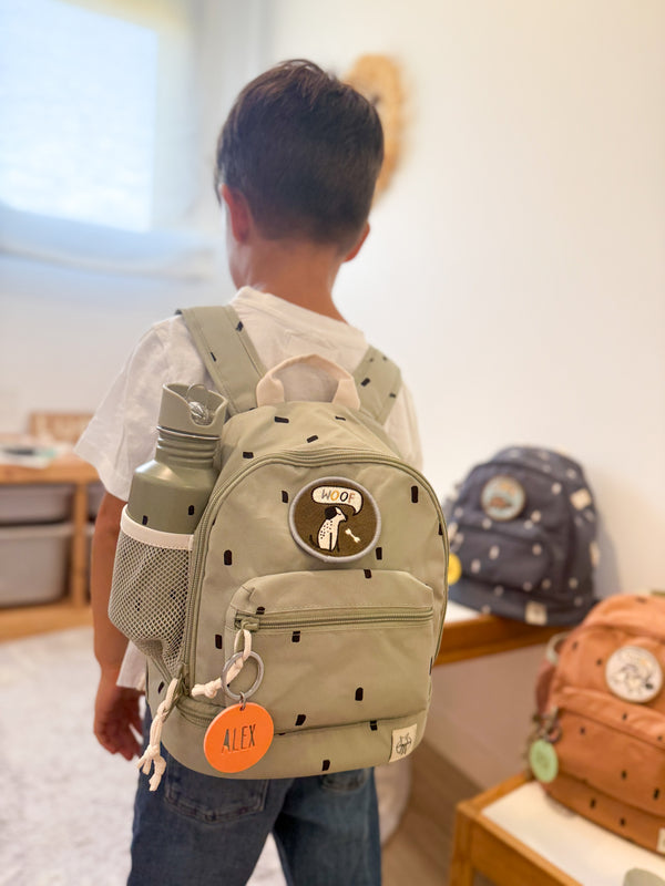 BOTELLA ACERO VERDE TOPITOS