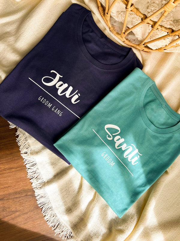 CAMISETA DESPEDIDA SOLTERO NOMBRE