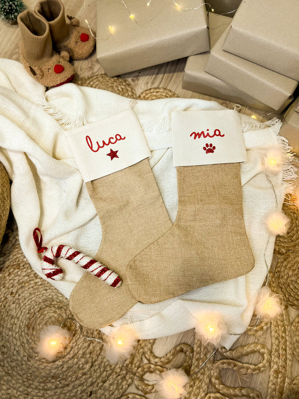 CALCETÍN DE NAVIDAD