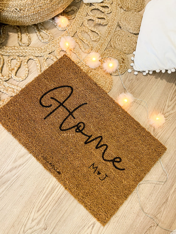 FELPUDO PERSONALIZADO INICIALES