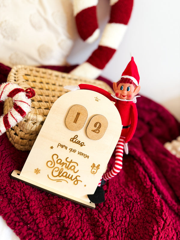 CALENDARIO ADVIENTO + ELFO NAVIDAD