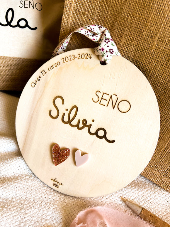 PLACA PROFE LOVE
