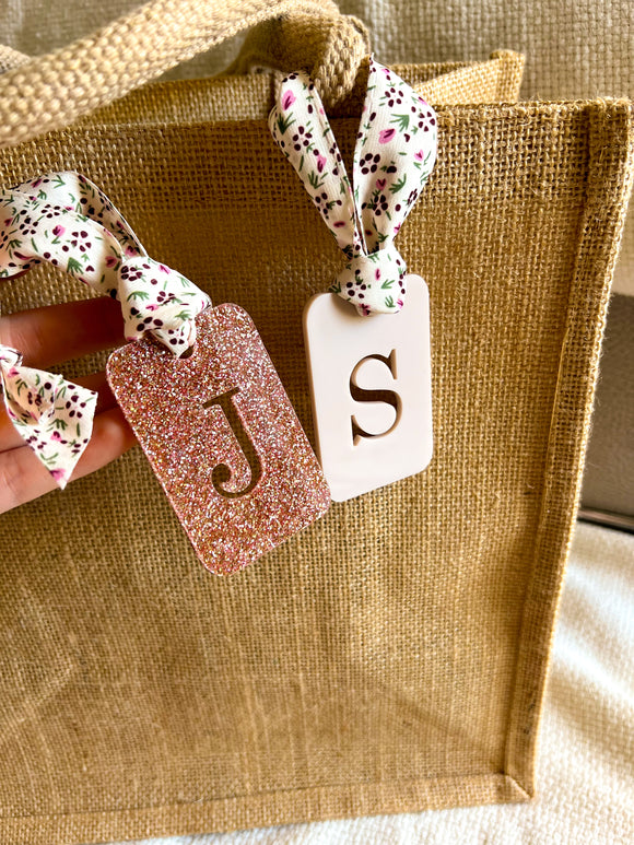 BOLSA DE YUTE FLOWER