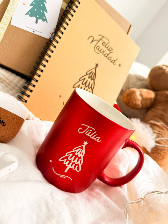 TAZA NAVIDAD ROJA PERSONALIZADA - Ohana Details