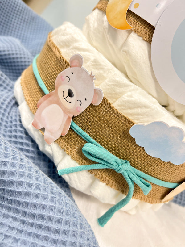 TARTA PAÑALES MEDIANA DULCES SUEÑOS