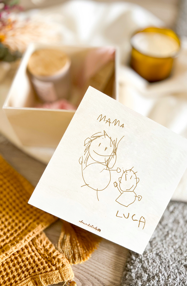 CAJA DIBUJO MAMÁ