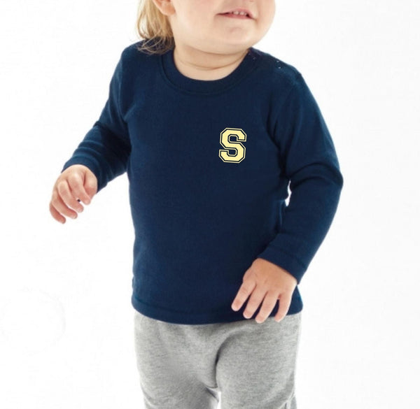 CAMISETA GORDITA BEBÉ M/L MINI INICIAL