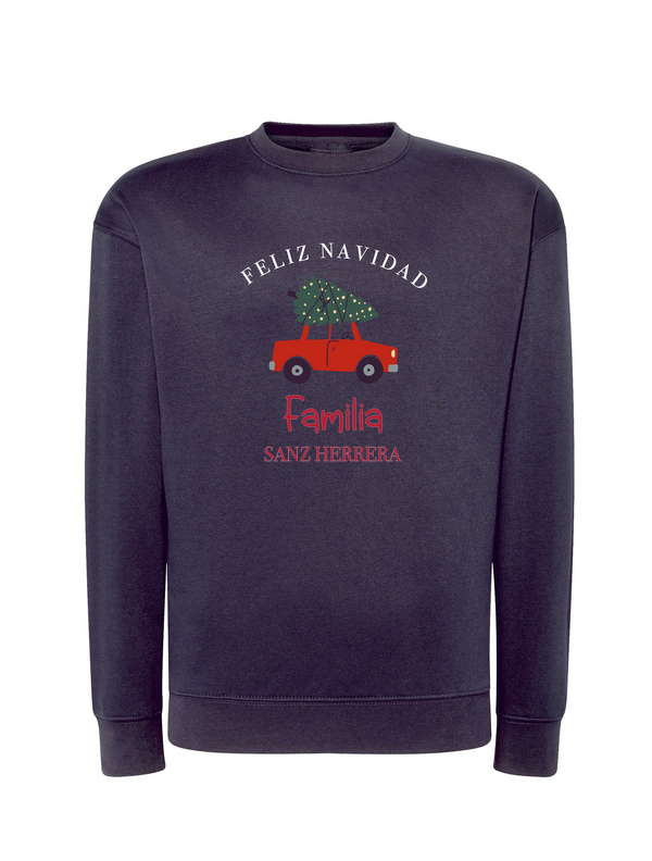 SUDADERA NAVIDAD COCHE