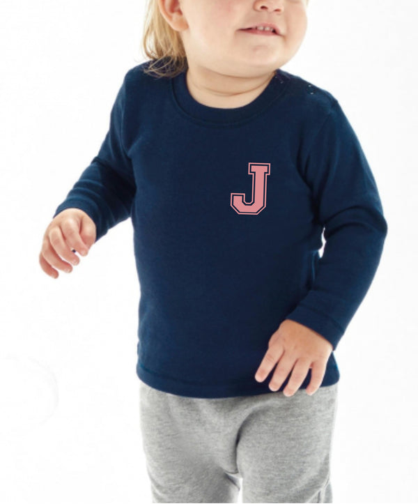 CAMISETA GORDITA BEBÉ M/L INICIAL