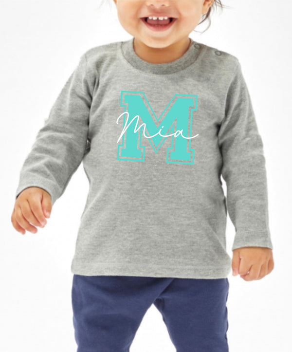 CAMISETA GORDITA BEBÉ M/L MAXI INICIAL