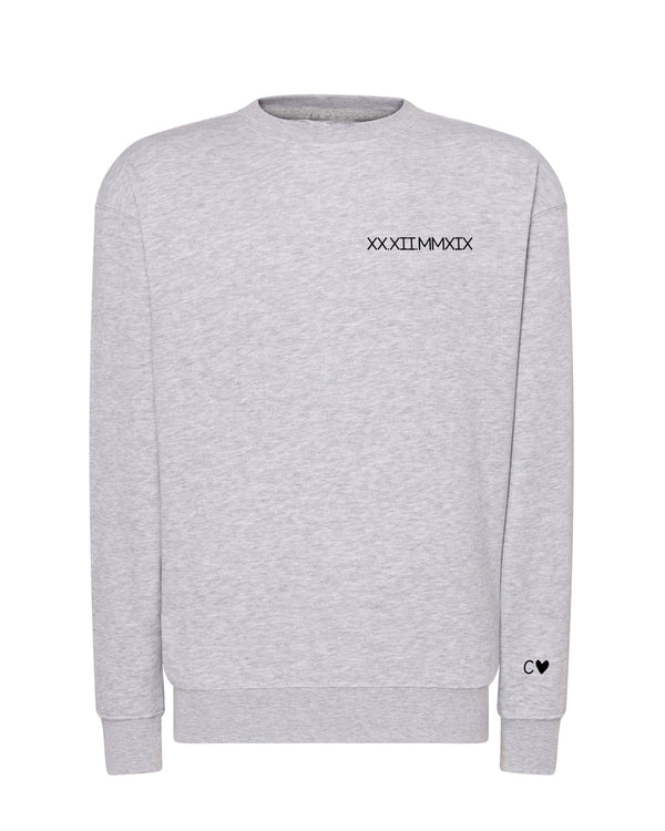 SUDADERA PERSONALIZADA FECHA