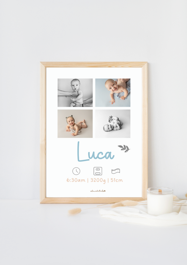 LÁMINA NATALICIA FOTOS