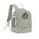 MOCHILA INFANTIL VERDE TOPITOS