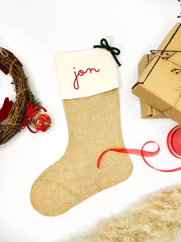 CALCETÍN DE NAVIDAD