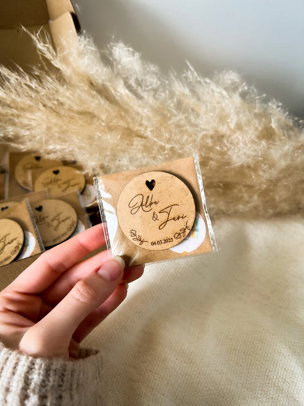 IMÁN RECORDATORIO BODA