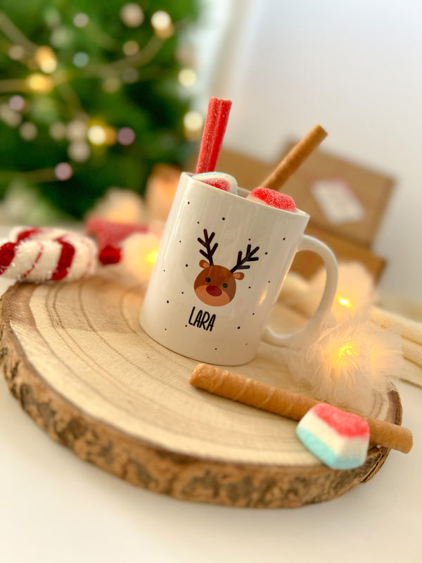 TAZA NAVIDAD RENO
