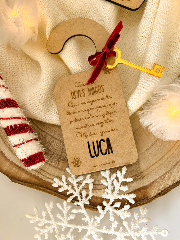 COLGADOR REYES MAGOS + LLAVE MÁGICA
