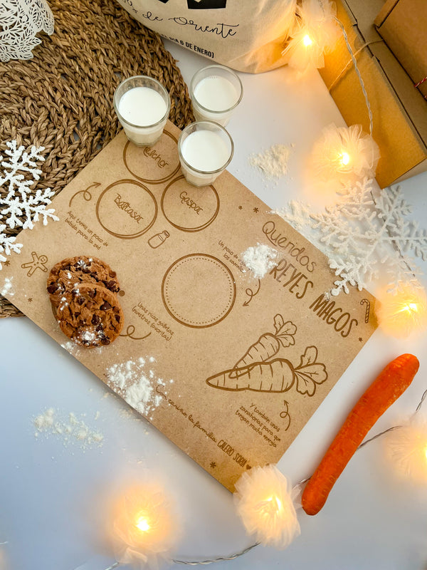 BANDEJA REYES MAGOS PERSONALIZADA