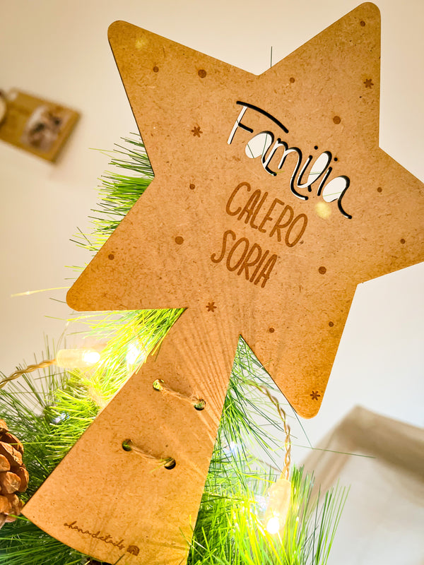 ESTRELLA ÁRBOL NAVIDAD