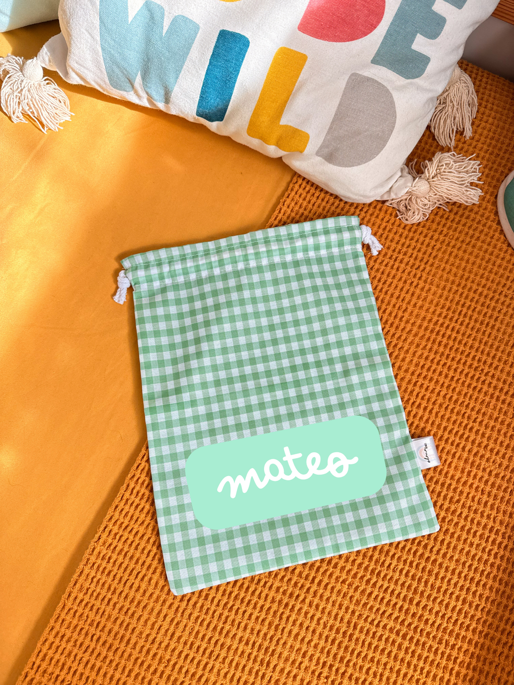 BOLSITA PERSONALIZADA VICHY - Ohana Details