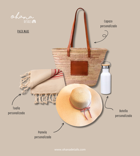PACK CAPAZO INICIAL CUERO MAXI - Ohana Details