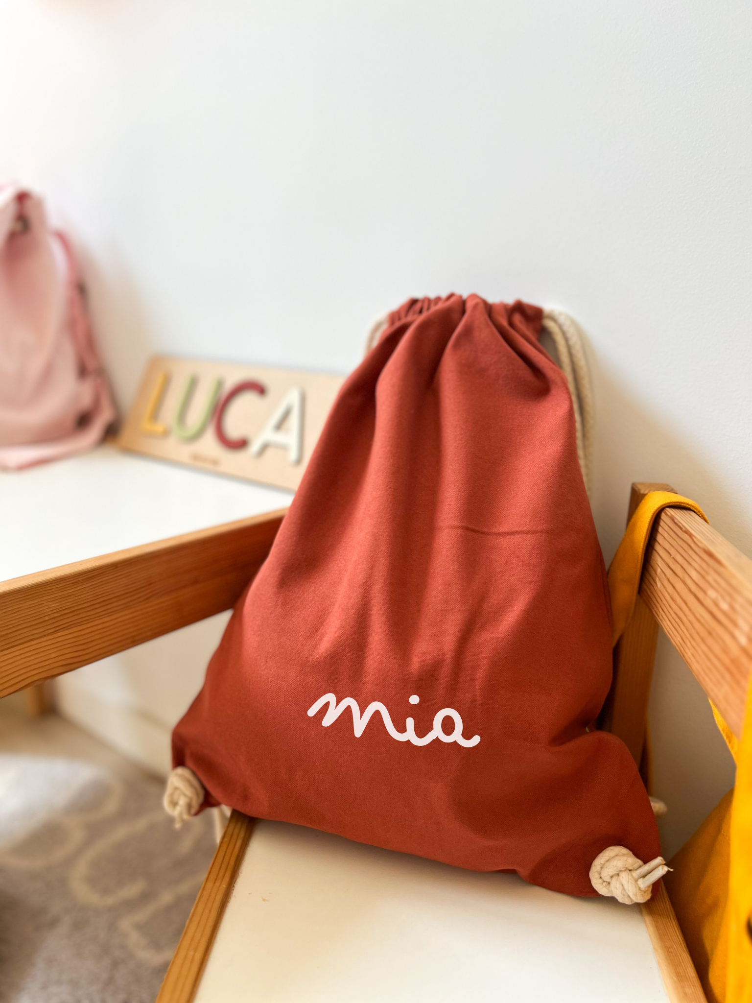 MOCHILA CUERDAS COLOR - Ohana Details