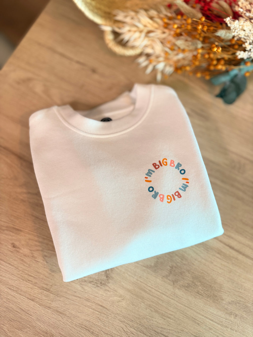 SUDADERA HERMANO/A MAYOR COLOR PERSONALIZADA