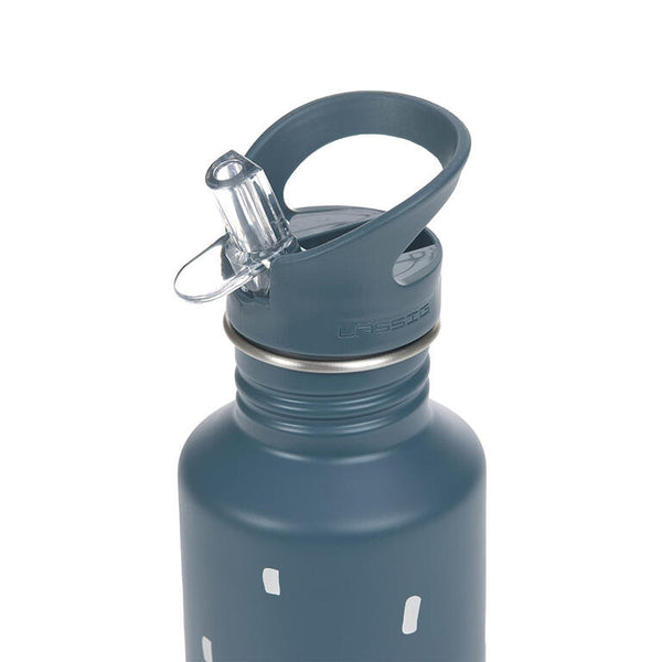 BOTELLA ACERO AZUL TOPITOS - Ohana Details