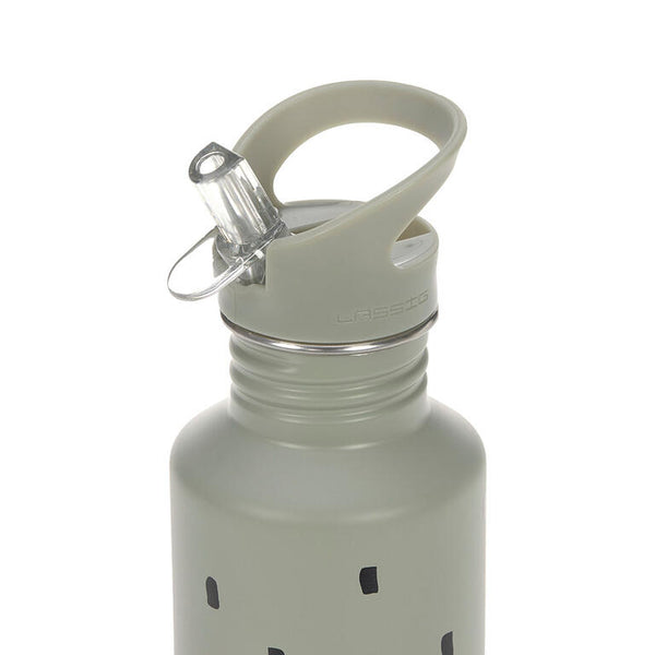 BOTELLA ACERO VERDE TOPITOS - Ohana Details