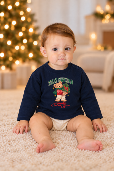 Camiseta gordita Navidad Oso - Ohana Details
