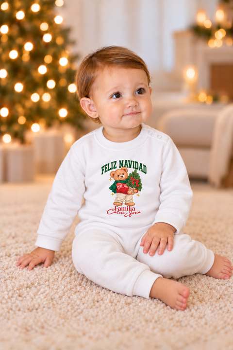 Pelele Mi primera Navidad Oso - Ohana Details