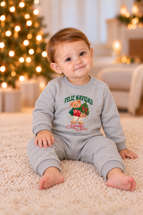 Pelele Mi primera Navidad Oso - Ohana Details