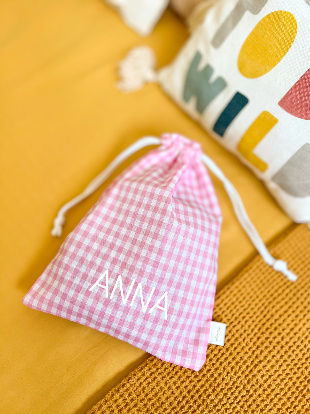 BOLSITA PERSONALIZADA VICHY - Ohana Details