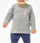 CAMISETA GORDITA BEBÉ M/L MINI INICIAL - Ohana Details