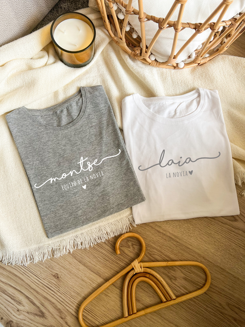 CAMISETA DESPEDIDA SOLTERA ALARGADO