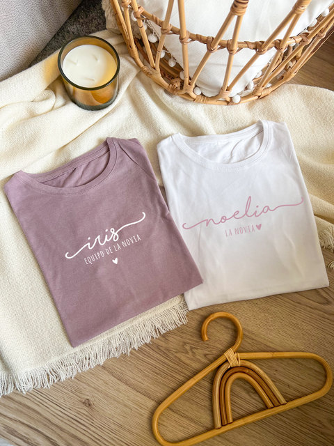 CAMISETA DESPEDIDA SOLTERA ALARGADO