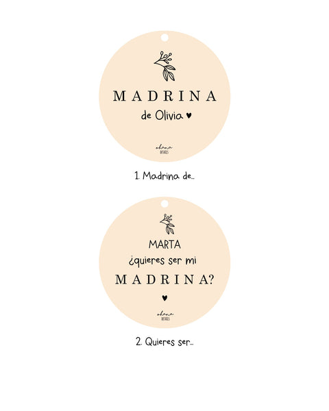 Guía de diseños de placas para el ramo de madrina