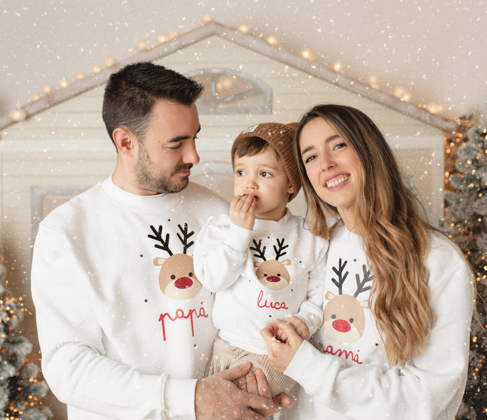 SUDADERA NAVIDAD RENO