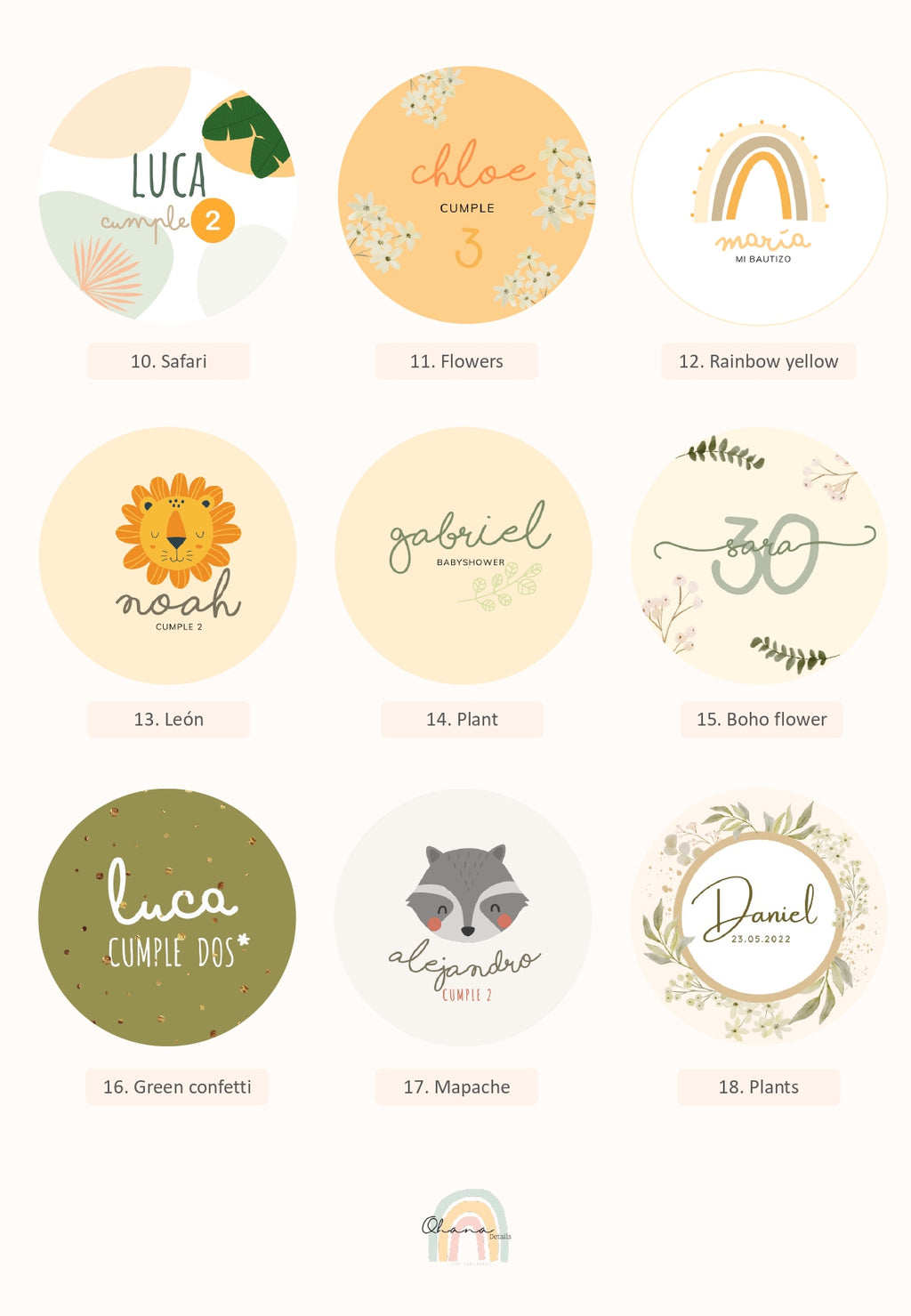 CAJITA COLORES PERSONALIZADA