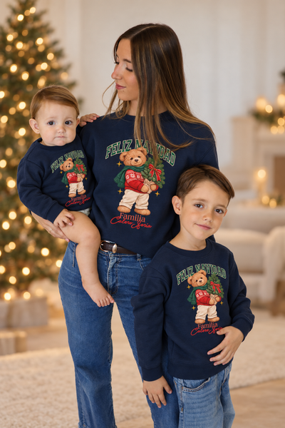 Sudadera Navidad Oso - Ohana Details