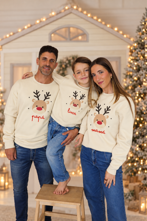 Sudadera Navidad Reno