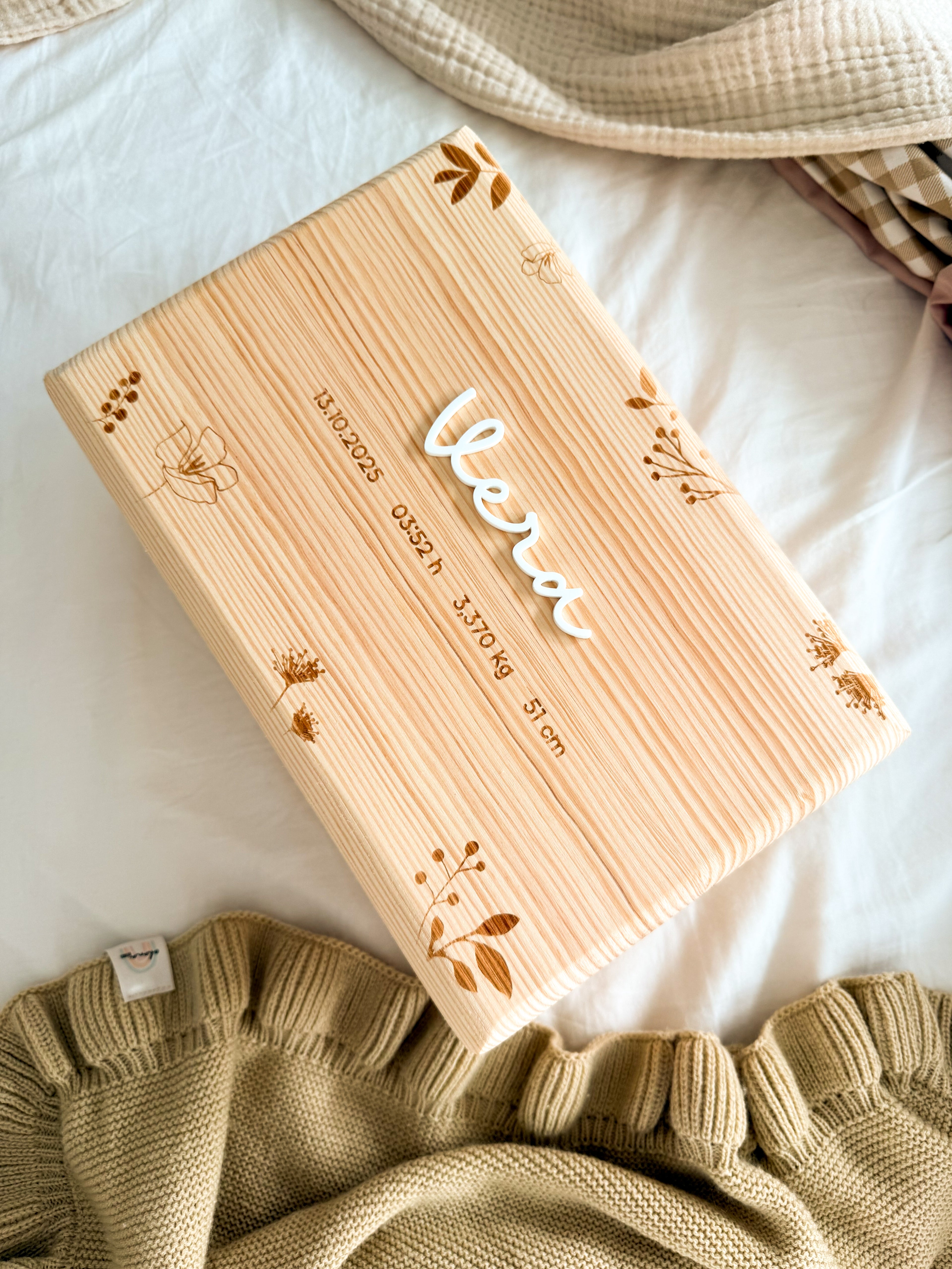 CAJA NACIMIENTO FLOWER